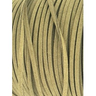 Suede Imitatie 3mm Olive